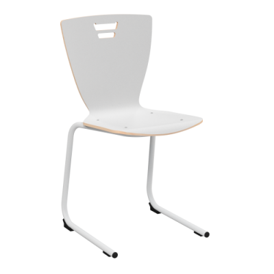 Стілець з суцільногнутим каркасом, з покриттям HPL, 420х475х830 мм, АНШАР ГРУП (48490 HPL)